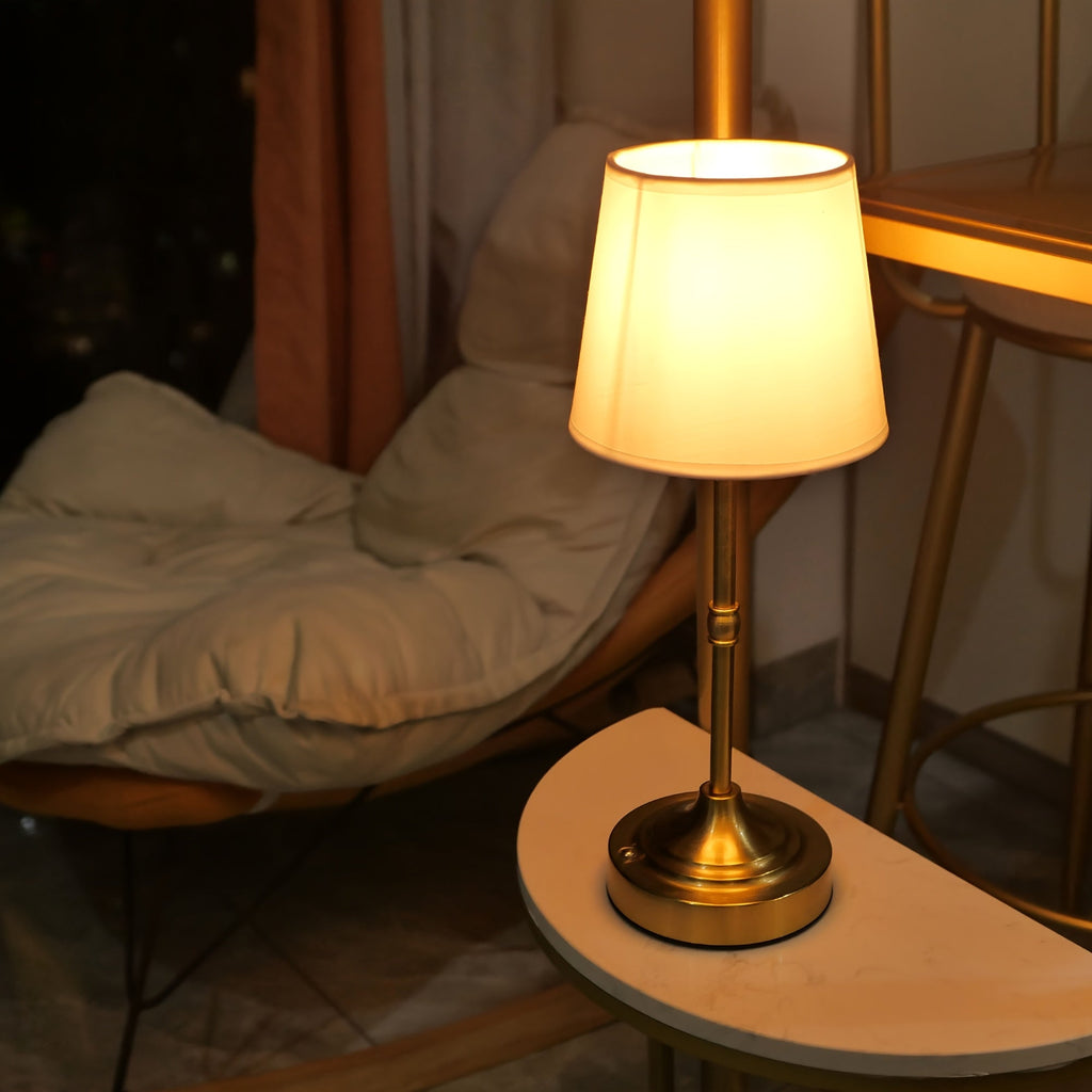 Dimmable Cordless Table Lamp | USB Rechargeable – Home Office, Gift