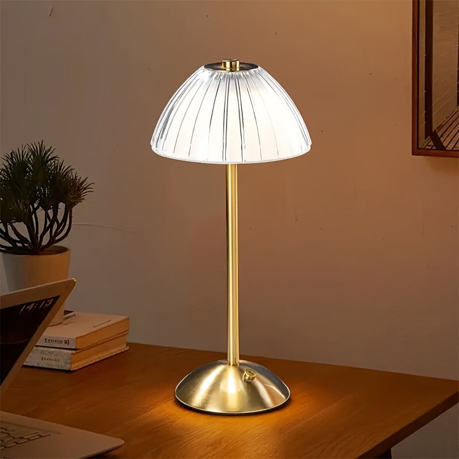 Golden Touch Table Lamp | USB Rechargeable – Home Office, Gift
