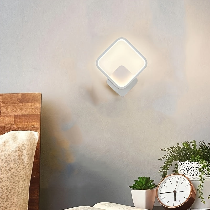 Modern Square LED Wall Lamp | Minimalist Design – Home Lighting, Gift