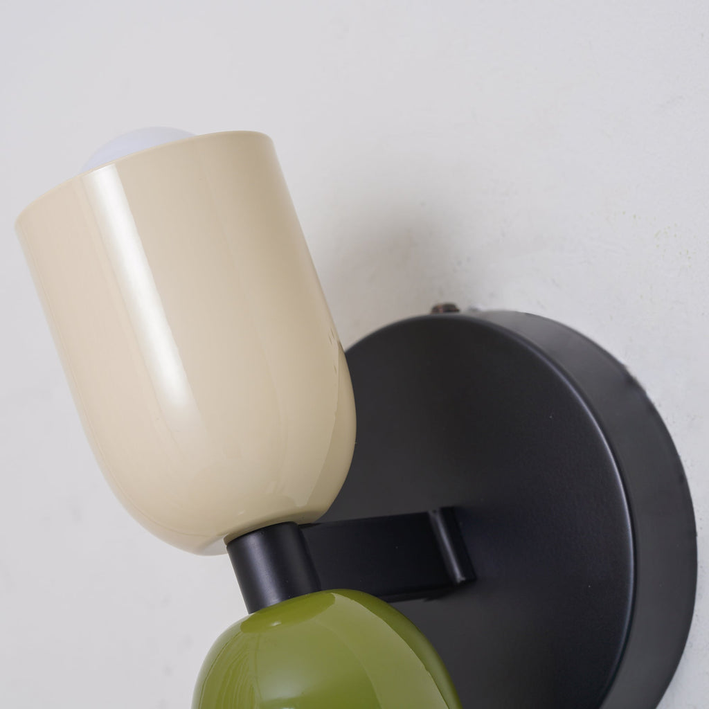 Nordic Wall Lamp | Colorful Macaron Design – Bedroom, Living Room