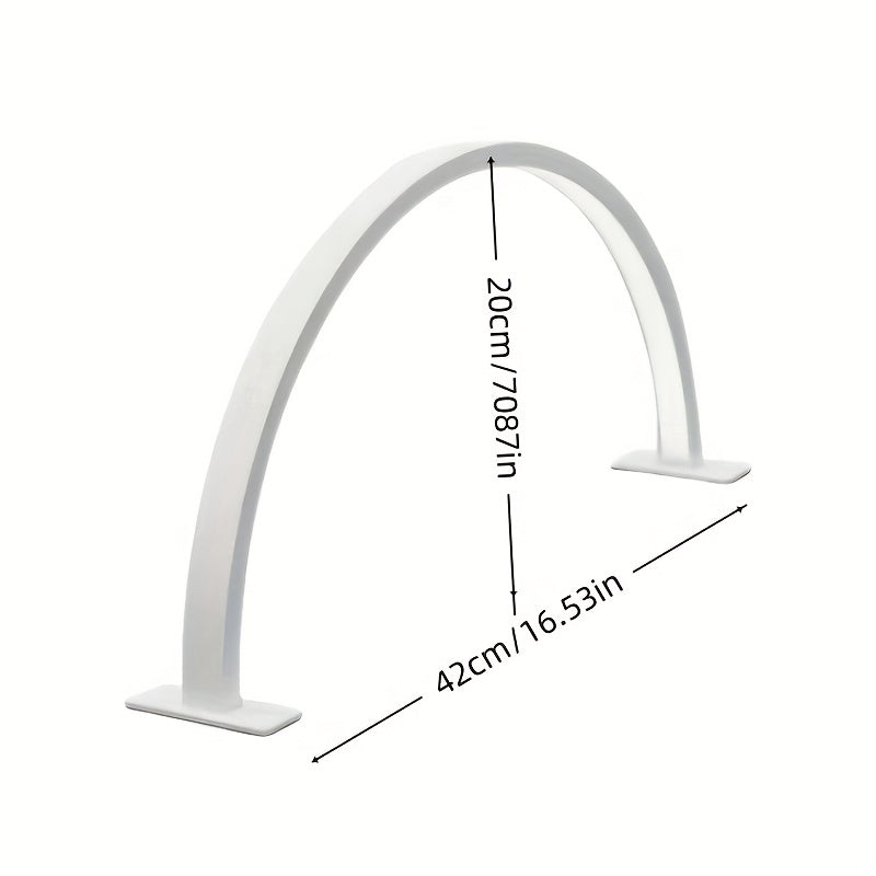 Crescent Moon LED Desk Lamp | Adjustable USB Metal Light – Home Office, Gift