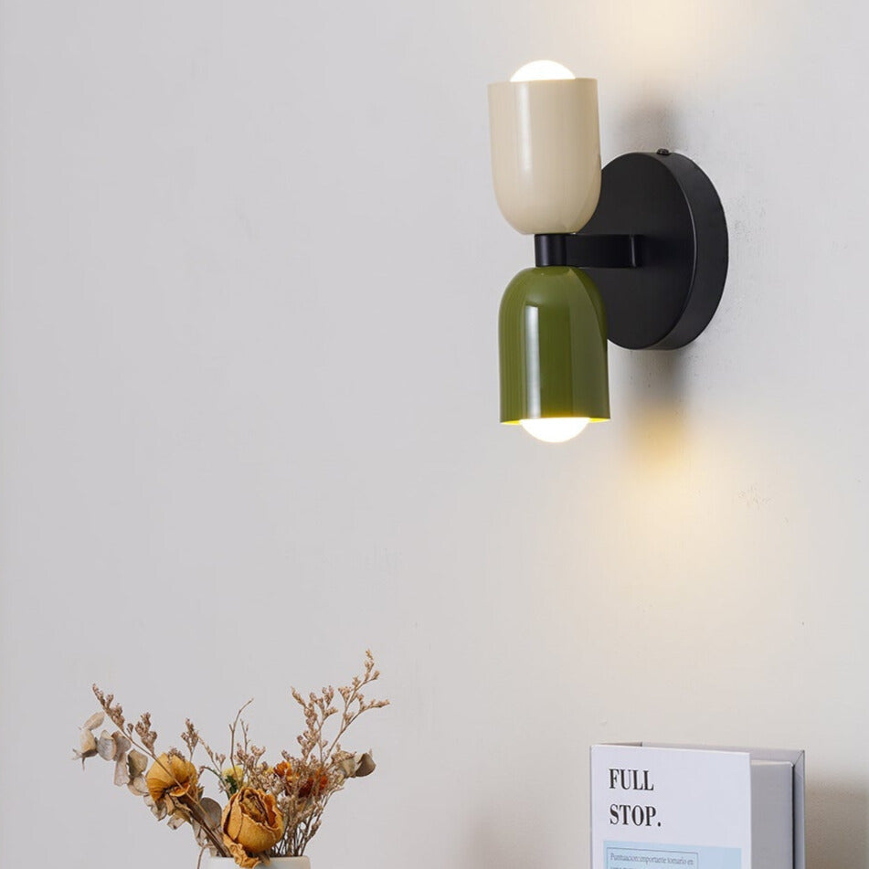 Nordic Wall Lamp | Colorful Macaron Design – Bedroom, Living Room