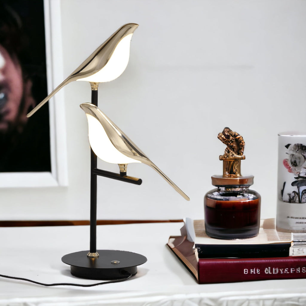 Golden Wall Lamp | Modern LED Sconce – Home Decor, Ambient Lighting