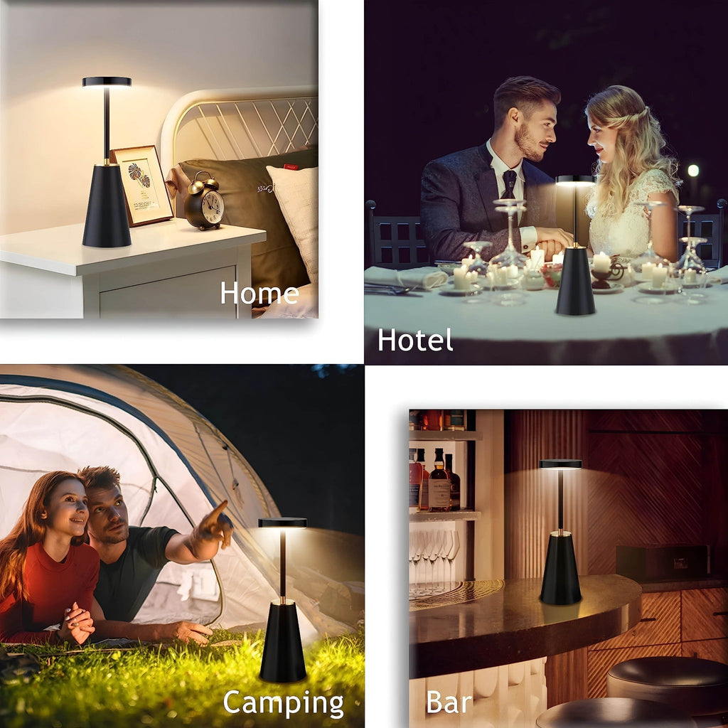 Wireless Rechargeable Table Lamp – Home Office, Gift