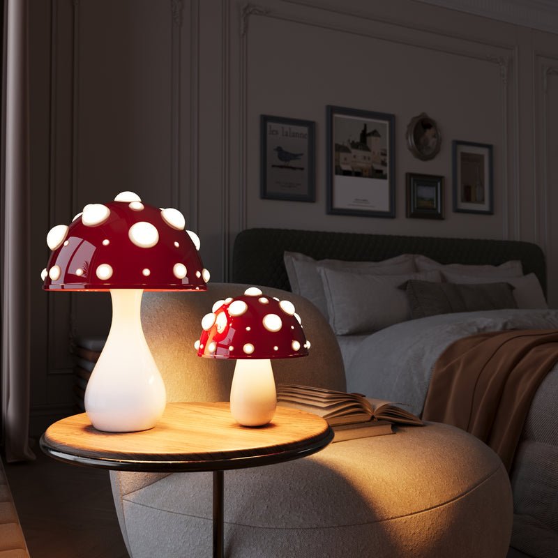 LED Mushroom Table Lamp | Modern Design – Home Decor, Gift Idea