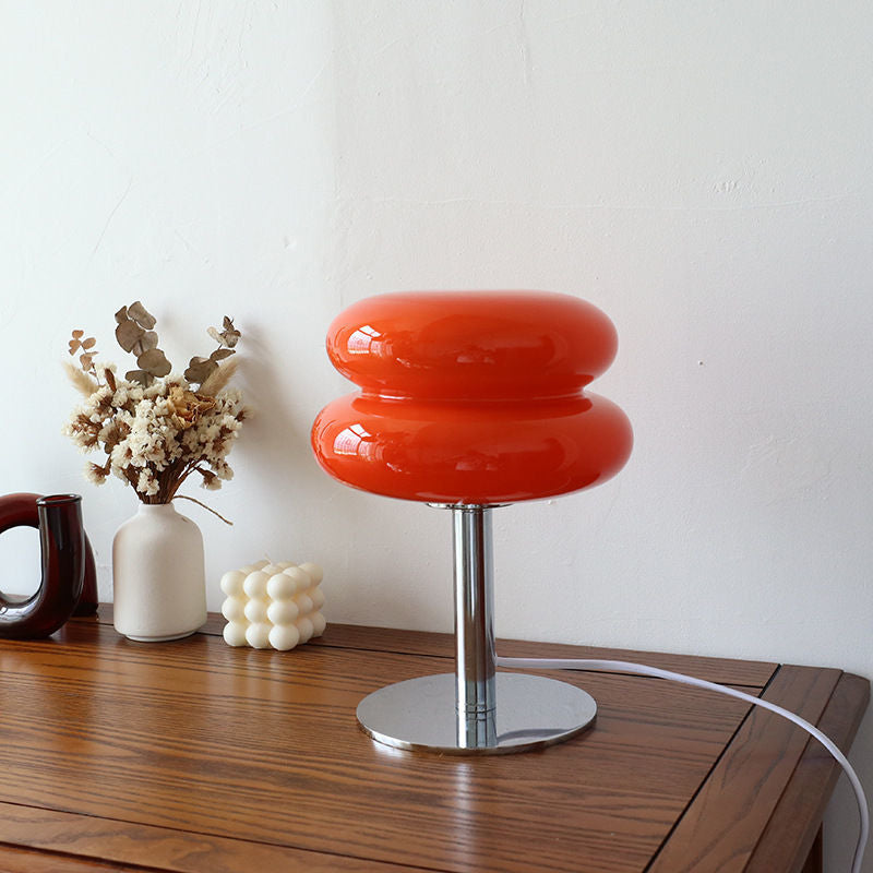 Italian Glass Table Lamp | Modern Retro Design – Home Decor, Accent Lighting