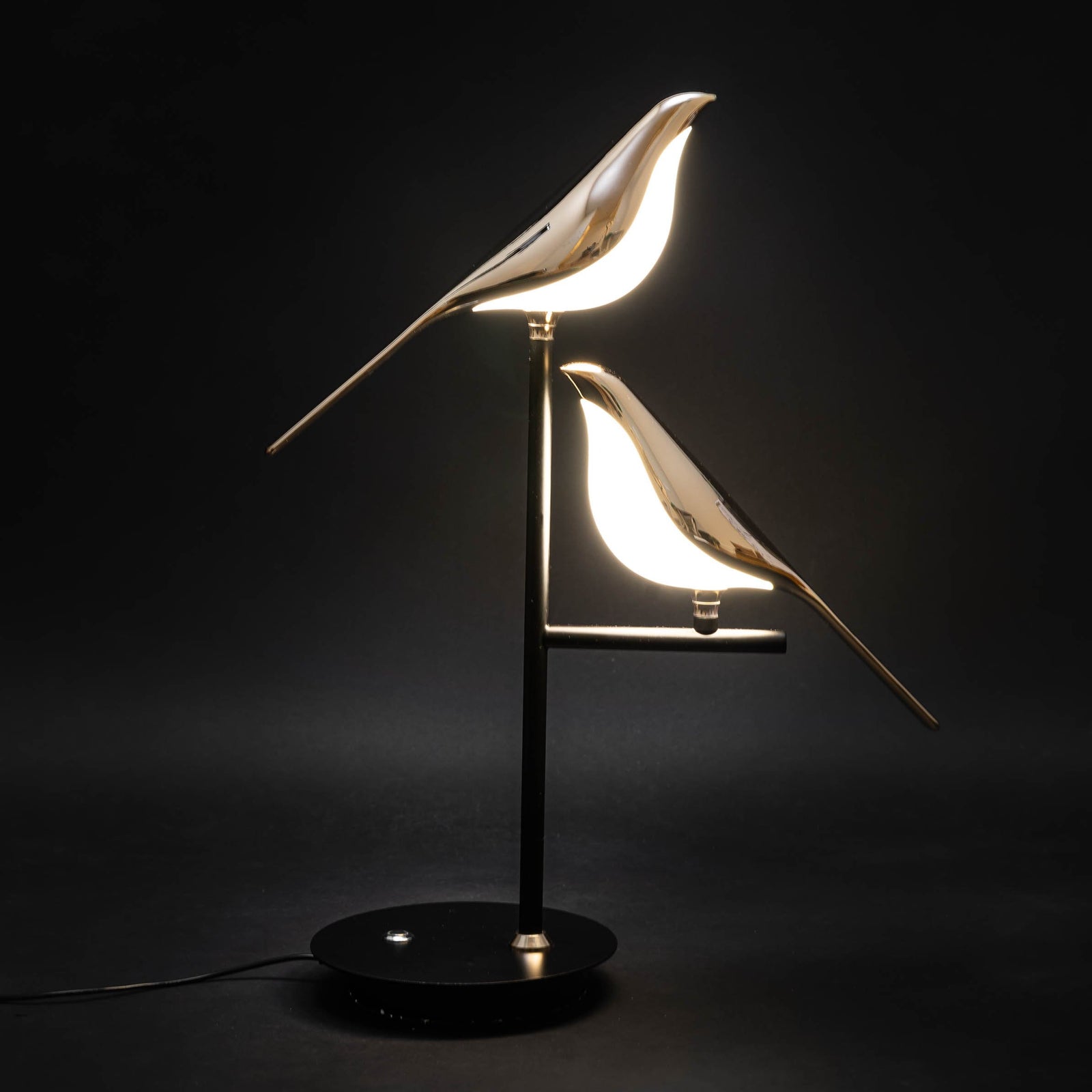 Golden Wall Lamp | Modern LED Sconce – Home Decor, Ambient Lighting
