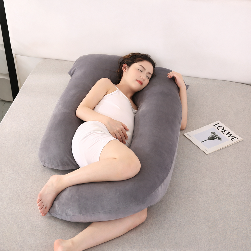 Pregnancy Pillow U Shape Body Cushion – Sleep Support, Comfort