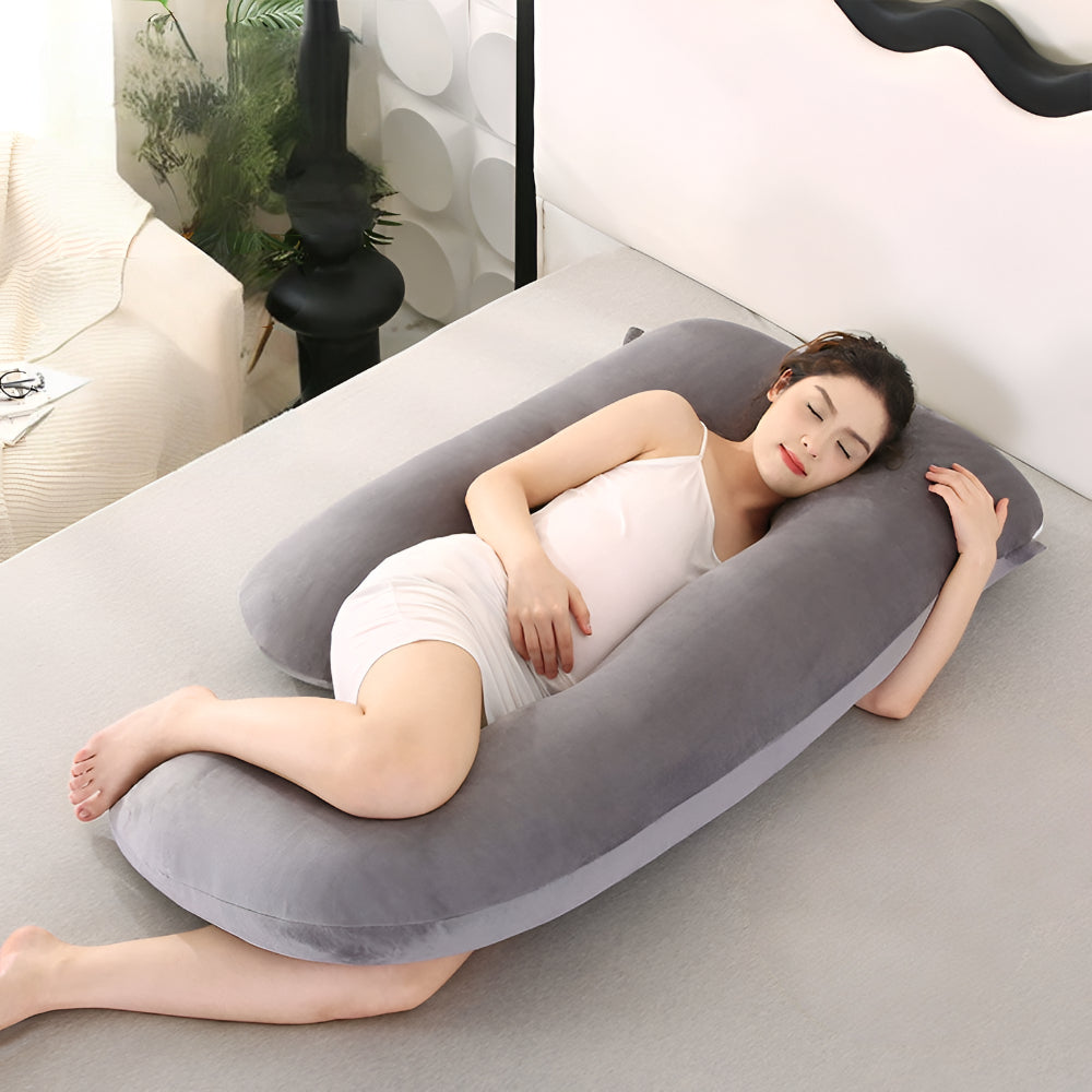 Pregnancy Pillow U Shape Body Cushion – Sleep Support, Comfort