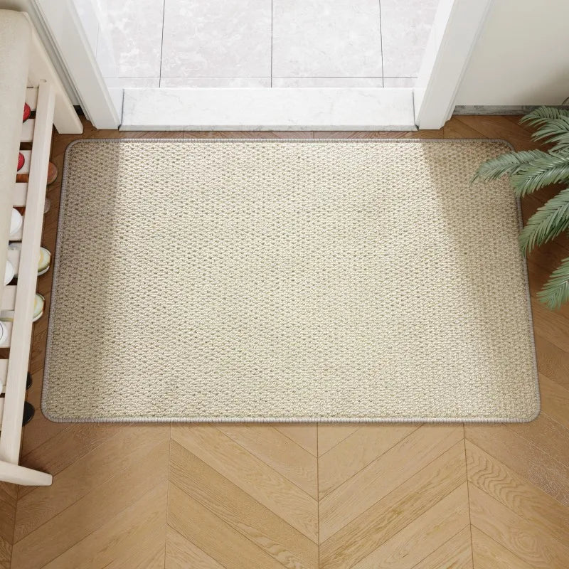 Faux Jute Outdoor Doormat | Durable Entrance Rug – Garden, Patio