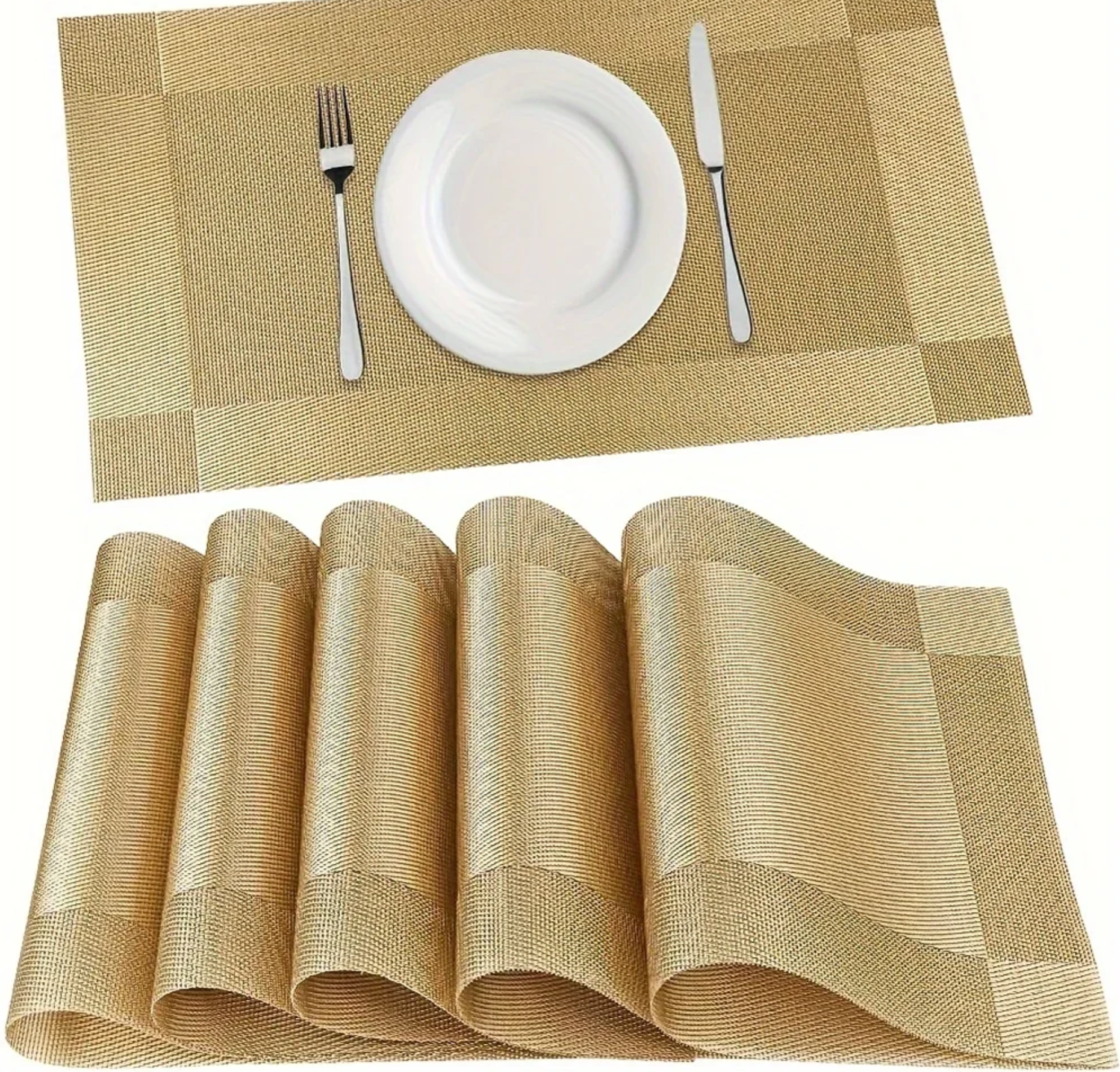 PlaciMat | Heat-Resistant PVC Placemats | Washable and Non-Slip Placemats