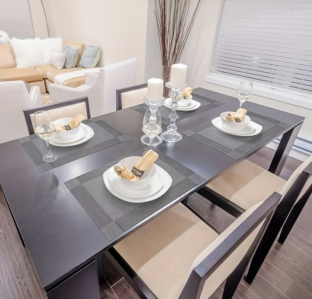 PlaciMat | Heat-Resistant PVC Placemats | Washable and Non-Slip Placemats