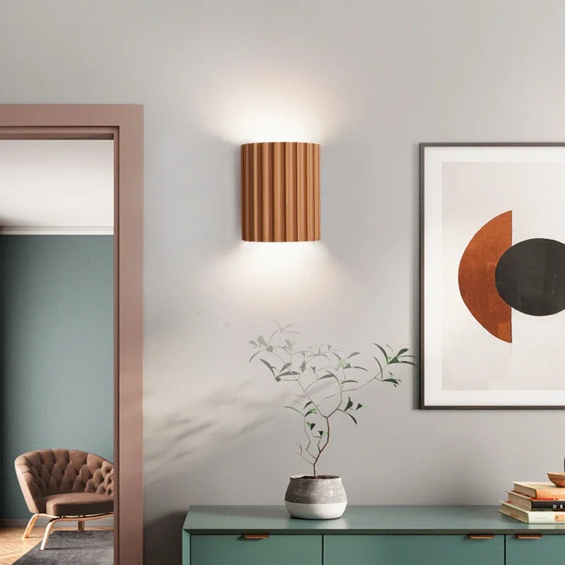 Nordic Modern Wall Lamp | Resin Indoor Light – Home Decor, Stylish Lighting