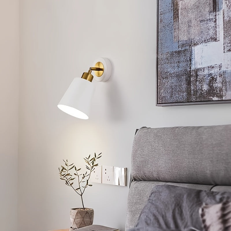 Modern Metal Wall Sconce Light | Adjustable Design – Bedroom, Living Room