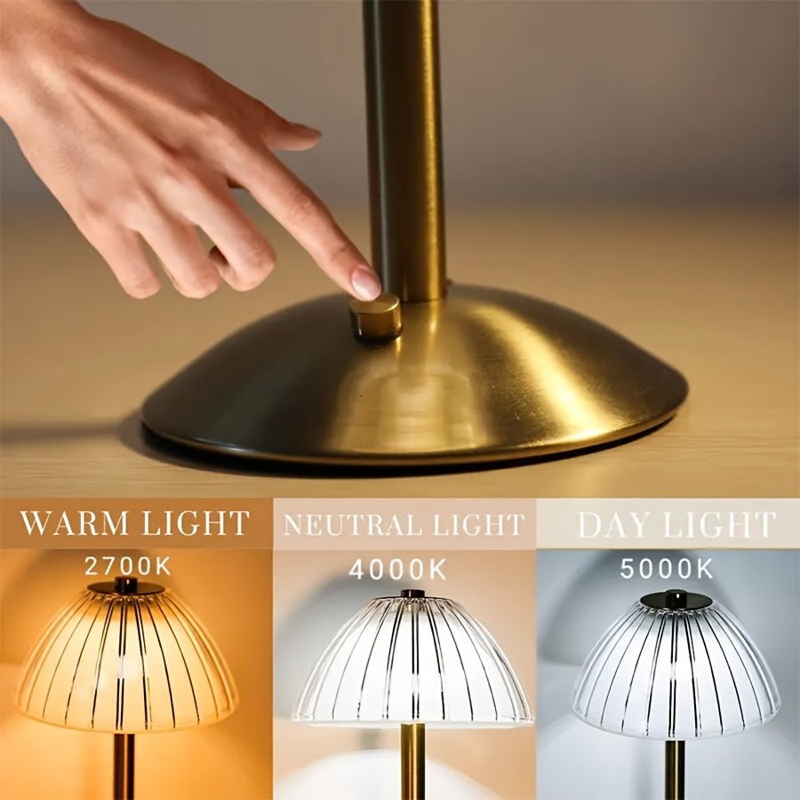 Golden Touch Table Lamp | USB Rechargeable – Home Office, Gift