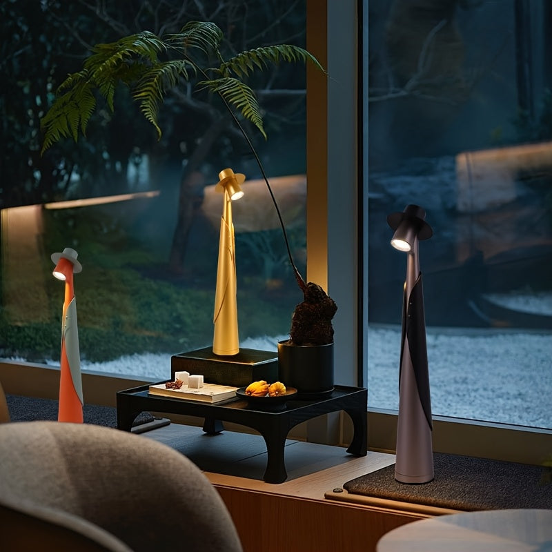 Rechargeable LED Hat Lamp | Creative Desk Light – Camping, Home Office