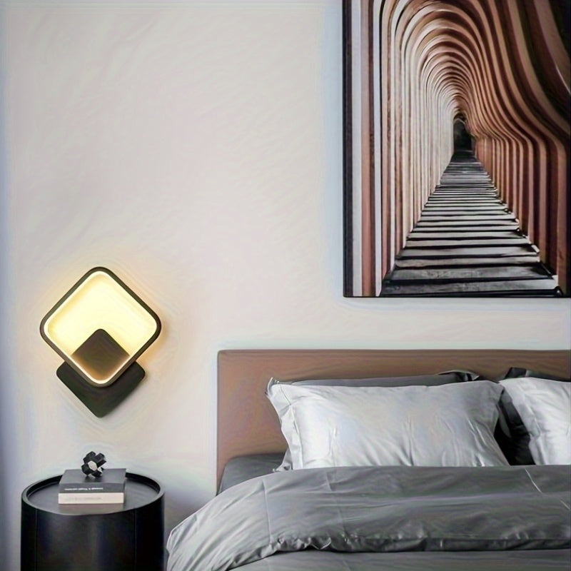 Modern Square LED Wall Lamp | Minimalist Design – Home Lighting, Gift