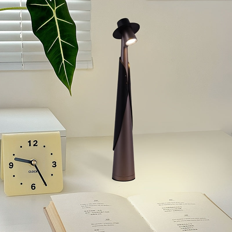 Rechargeable LED Hat Lamp | Creative Desk Light – Camping, Home Office