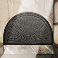 Door Mat Non-Slip Rubber Semi-Circular – Entryway, Home Decor