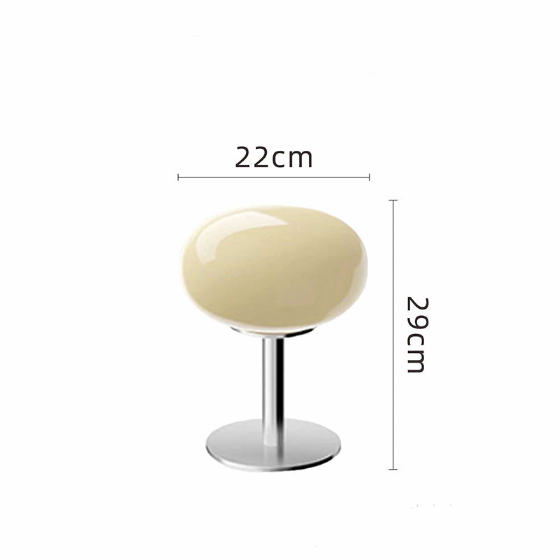 Italian Glass Table Lamp | Modern Retro Design – Home Decor, Accent Lighting